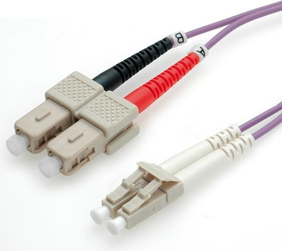 Value LWL-Kabel LC/SC 50/125 OM4