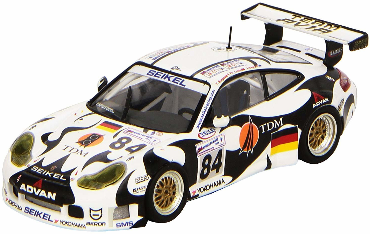 Minichamps Porsche 911 GT3 RS Burgess/Colin/Bagnal Team Seikel Motorsport 24H Le Mans 2004