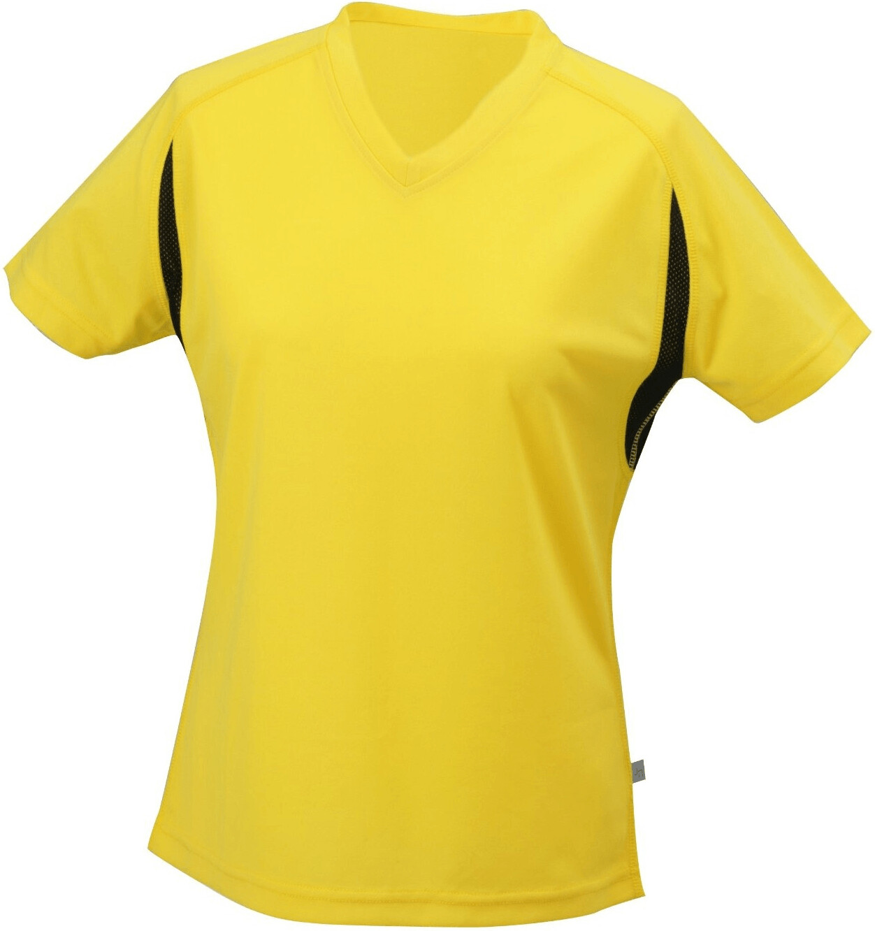 James & Nicholson Ladies Running T-Shirt (jaune)