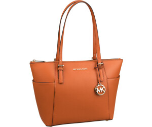Michael kors jet deals set handbag orange