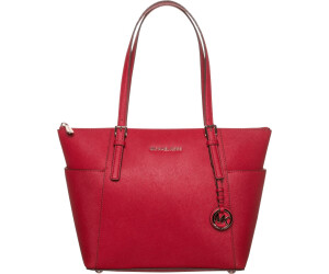 Michael kors red shop tote bag uk