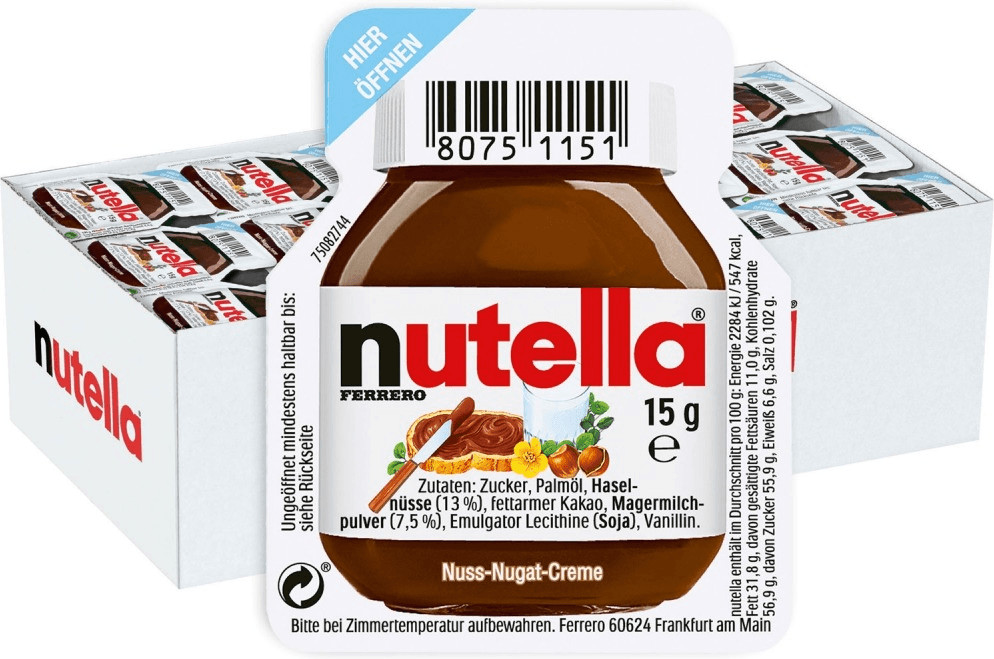 Ferrero Nutella Servings (120x15g)