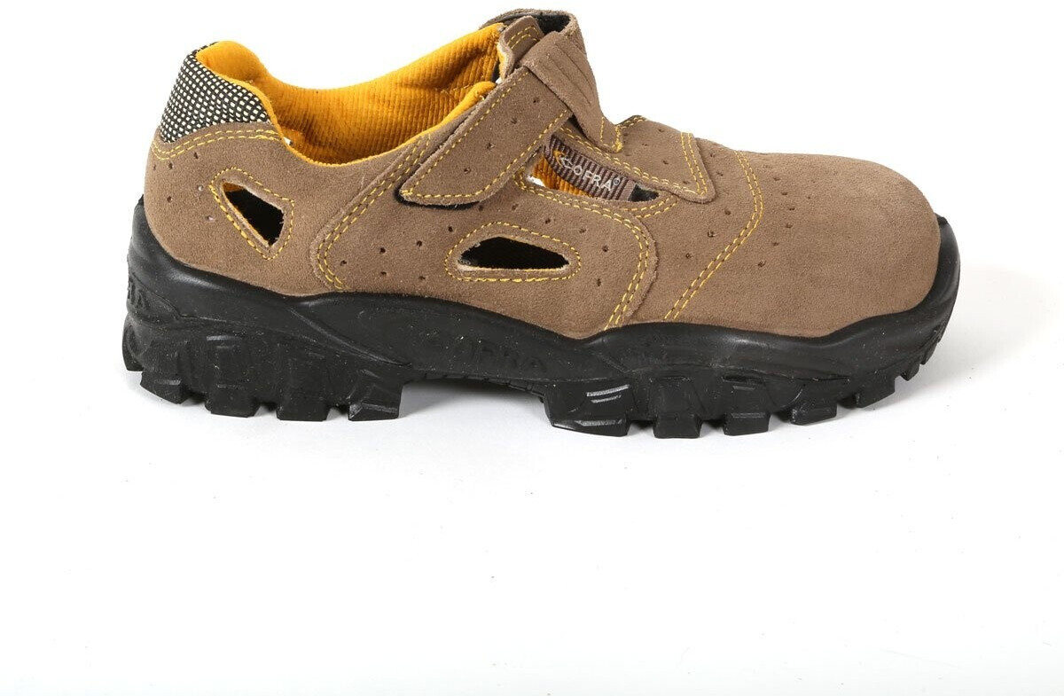 Cofra Brenta Scarpe Antinfortunistiche Uomo – Pelle, Puntale Acciaio 200J, Suola PU, Taglia 42 EU, Norma EN ISO 20345