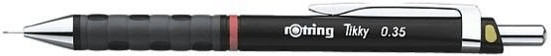 Rotring Tikky Colour-Coded Mechanical Pencil 35 mm Black