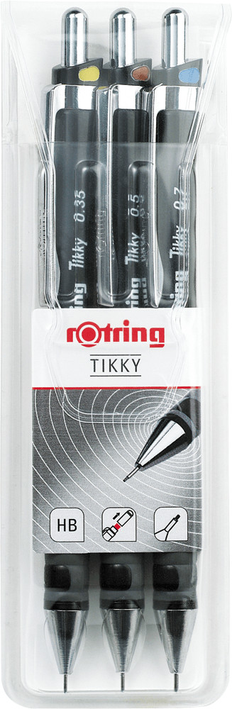 Rotring Tikky (0,35mm, 0,5mm, 0,7mm)