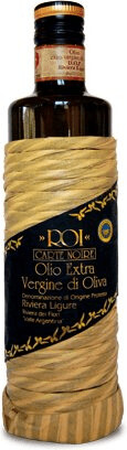 Olio Roi Virgin Olive Oil Extra Carte Noire Riviera dei Fiori DOP (500ml)