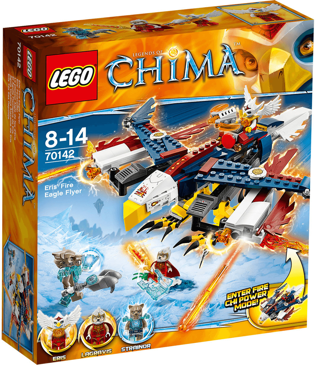 LEGO Legends Of Chima Eris Fire Eagle Flyer (70142)