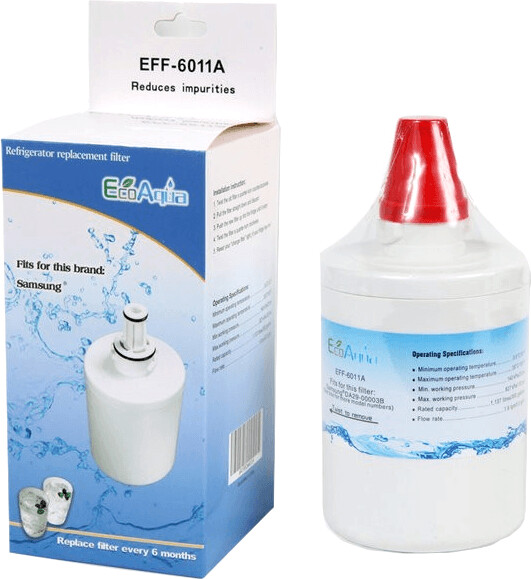 EcoAqua Filtre à eau pour réfrigérateur Samsung