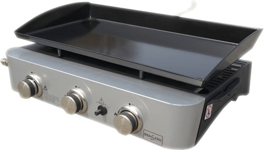 Brasero Plancha 3 feux