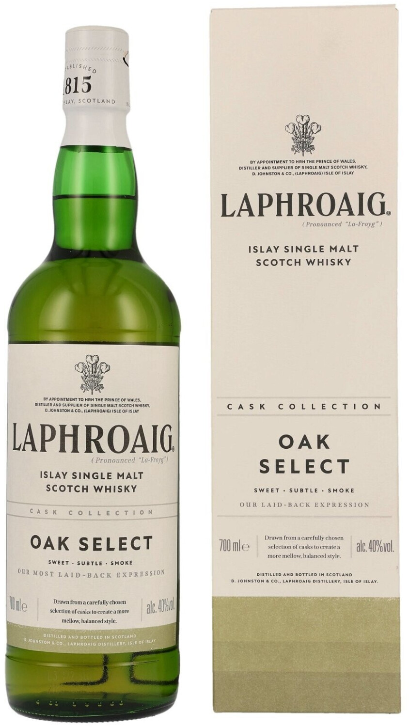 Laphroaig Select 0,7l 40% a € 29,90 (oggi)