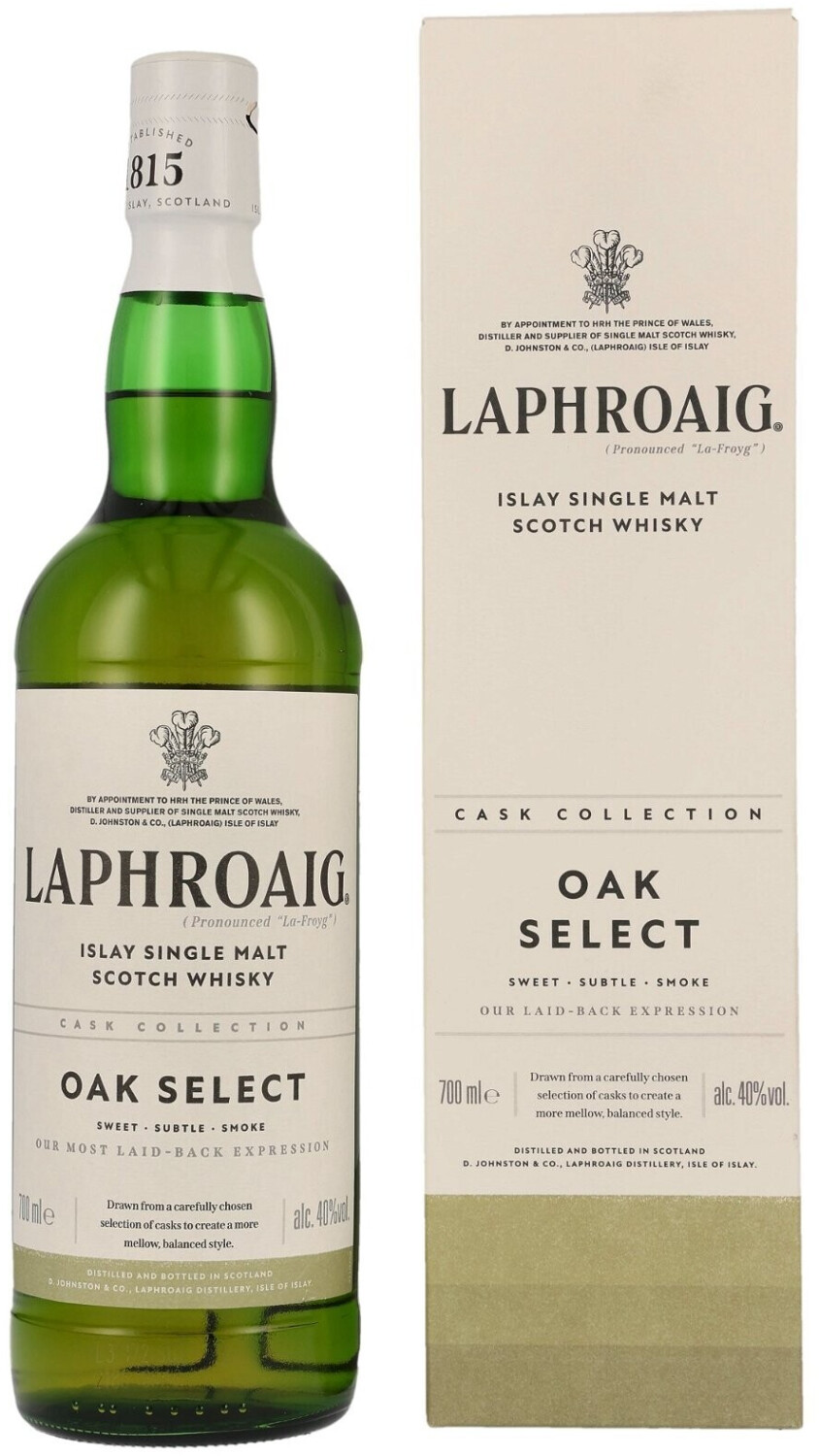 Laphroaig Select 0,7l 40% ab (Februar € 25,99 Preisvergleich | 2024 Preise) bei