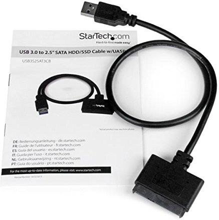 StarTech USB 2.0 to SATA/IDE Combo Adapter for 2.5/3.5 SSD/HDD  (USB2SATAIDE) au meilleur prix sur