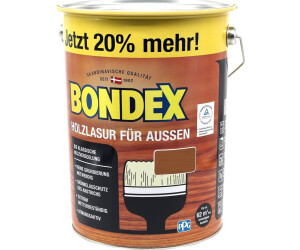 Bondex Holzlasur Fur Aussen 4 8 L Ab 33 00 Preisvergleich Bei Idealo De