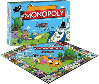 Adventure Time Monopoly (anglais)
