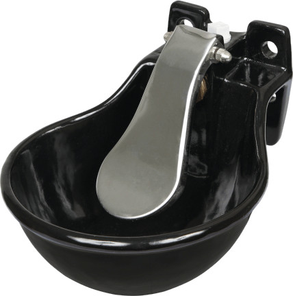 Kerbl Abreuvoir à palette en fonte émaillée et acier inoxydable G16