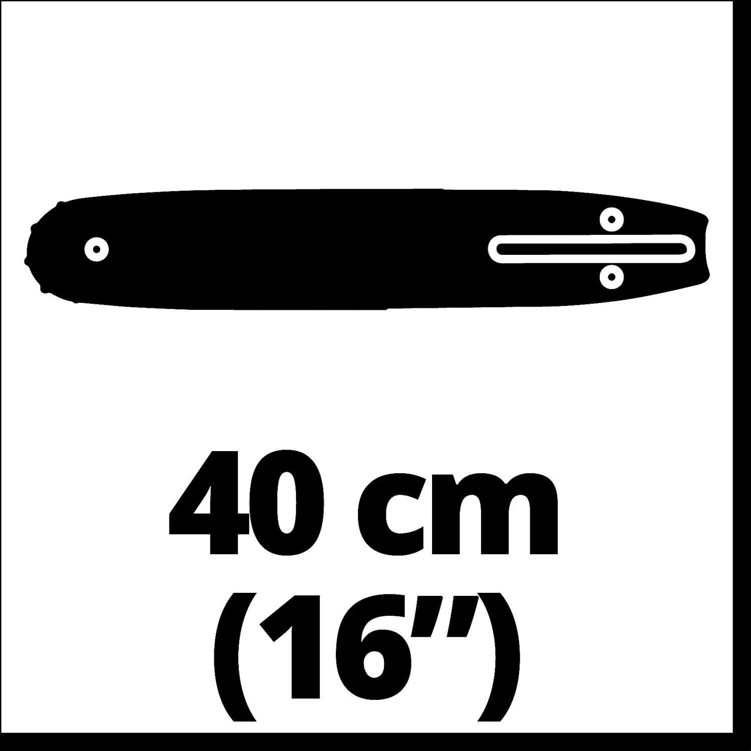 Einhell Einhell Replacement Blade 40 cm (4500156) - side view
