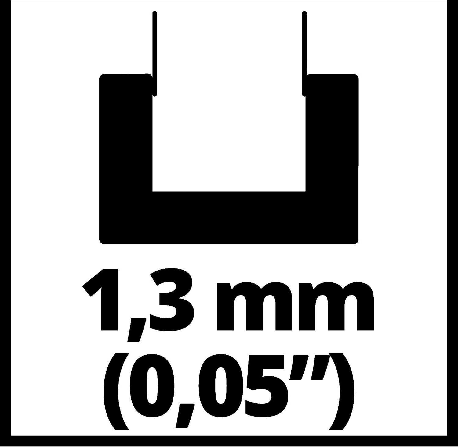 Einhell Einhell Replacement Blade 40 cm (4500156) - back view