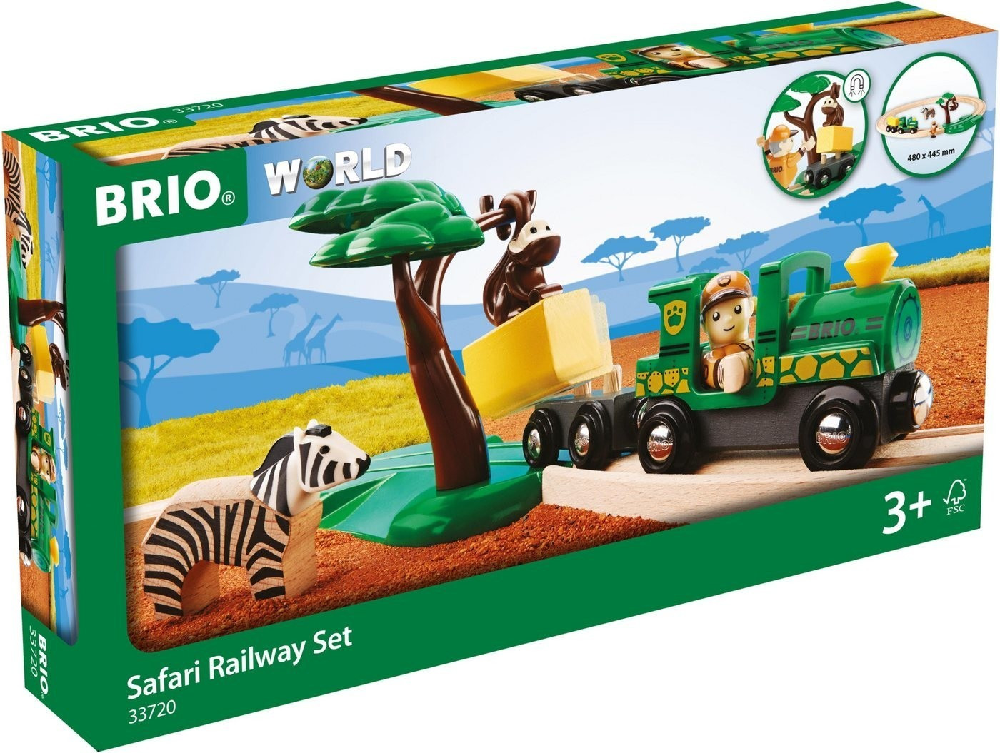 Brio Safari Railway Set (33720)