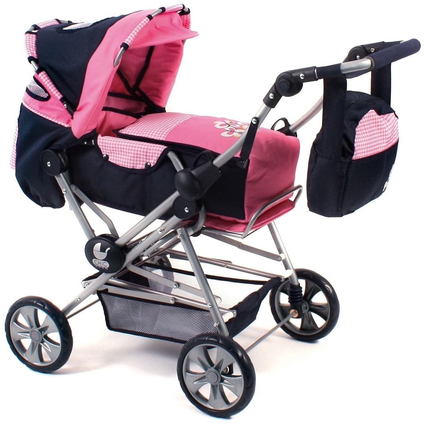 Bayer-Chic Poussette Road Star pink checker