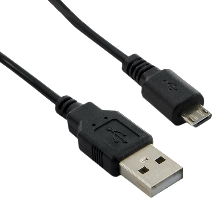 4World Câble USB vers micro USB (1 m) noir