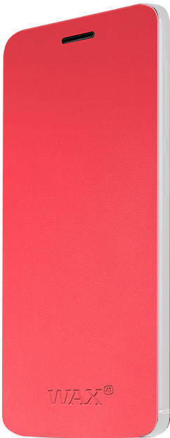Wiko Folio coque support corail (Wiko Wax)