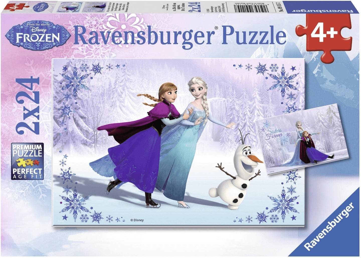 Ravensburger Disney Frozen Sisters Always (2 x 24 pieces)
