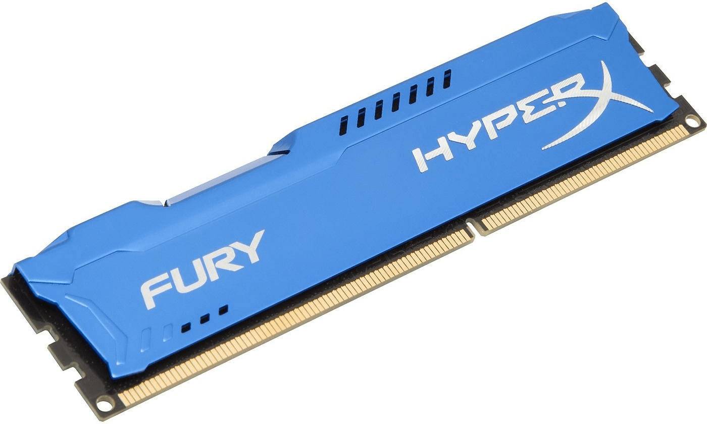 HyperX Fury Bleu 4Go DDR3-1866 CL10 (HX318C10F/4 )