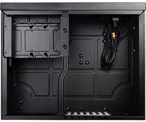 HTPC with Faux Aluminum Design for ATX/Micro-ATX Motherboards GD09B-x SilverStone Technology GD09B Home Theater Computer Case 