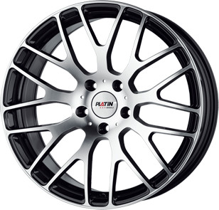 Platin P70 (8x18) black matt