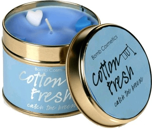 Bomb Cosmetics Cotton Fresh Candle
