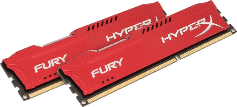 HyperX Fury Red 8Go Kit DDR3-1333 CL9
