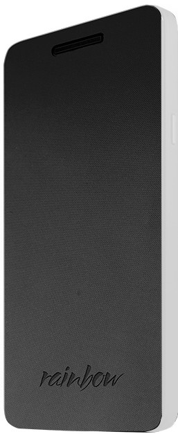Wiko Folio coque support noir (Rainbow)