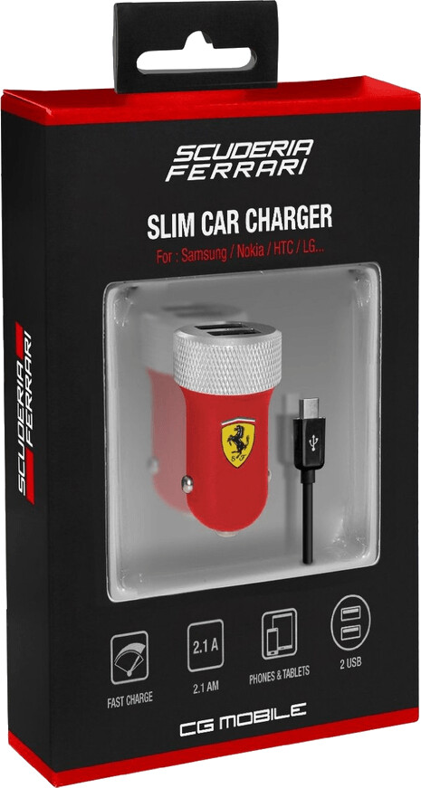 Ferrari Car Charger 2,1A