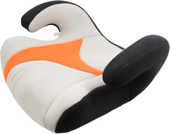 Monsieur Bébé Rehausseur auto - Beige et Orange