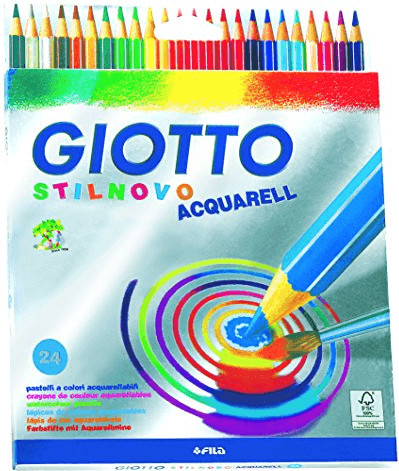 Giotto 24 crayons de couleurs Stilnovo