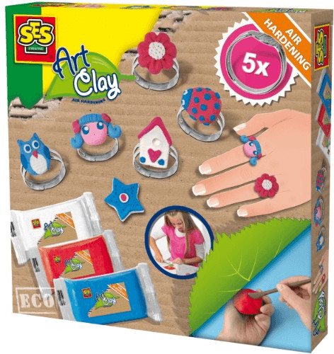 SES Creative Art Clay: Fabrication de bagues
