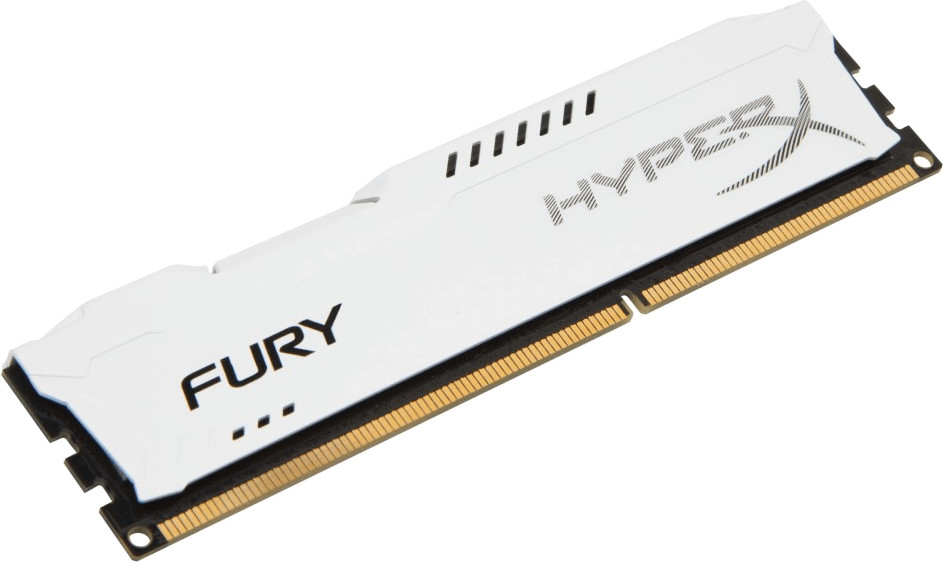 HyperX Fury White 4Go DDR3-1866 CL10 (HX318C10FW)