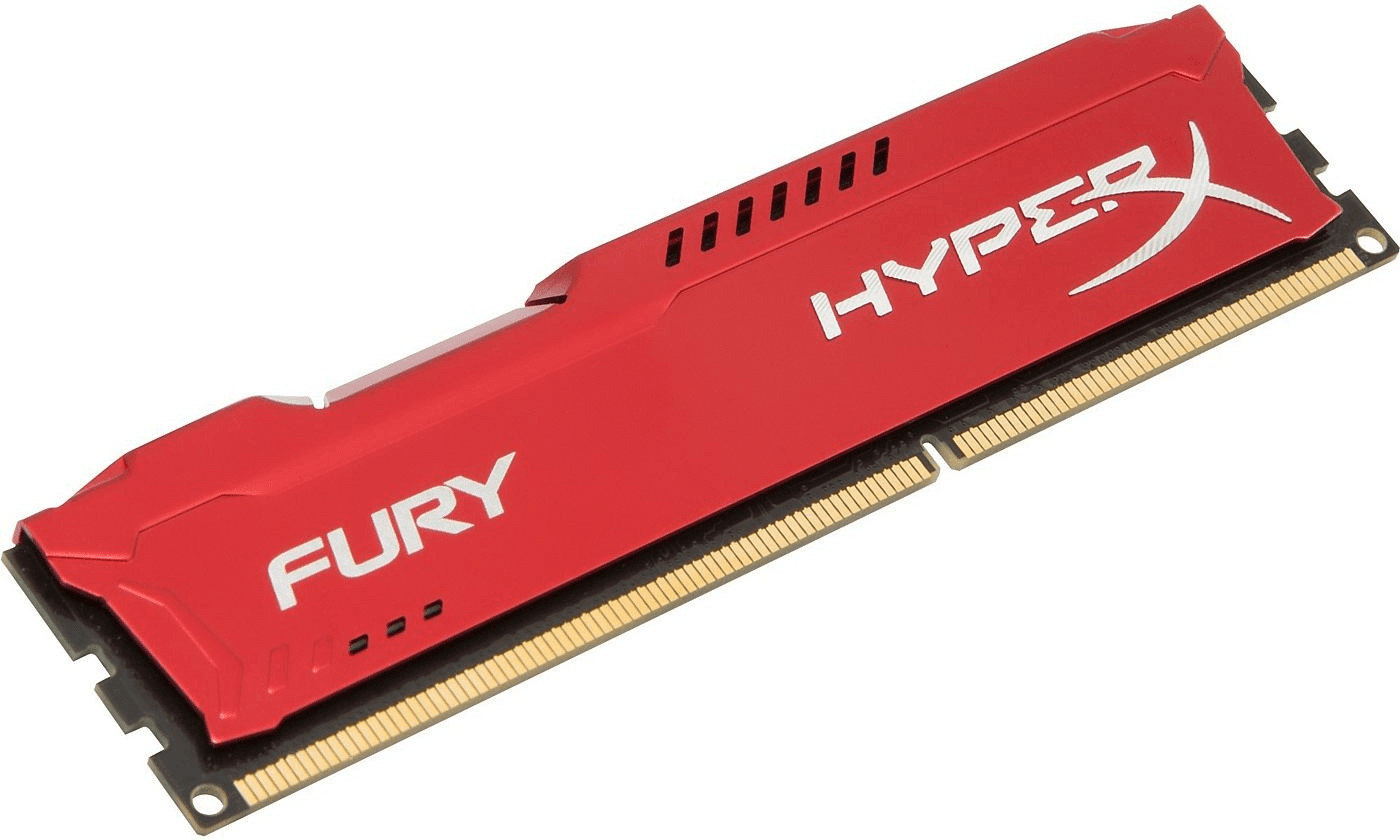 HyperX Fury Red 4Go DDR3-1600 CL10 (HX316C10FR/4)