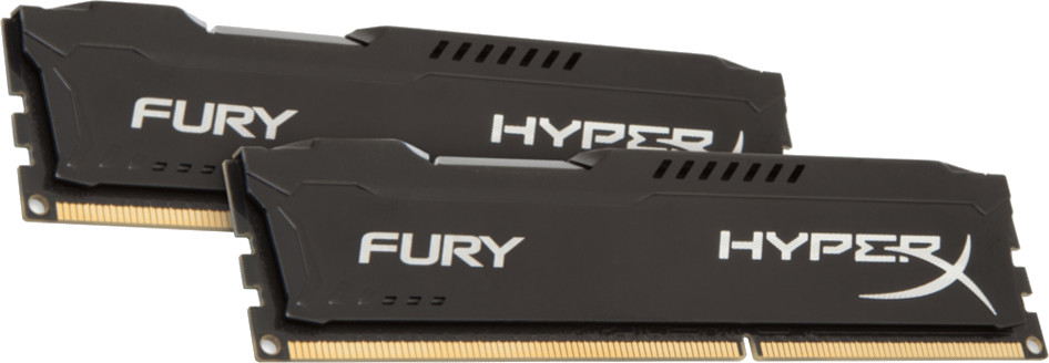 HyperX Fury Black 16Go Kit DDR3-1333 CL9 (HX313C9FBK2/16)