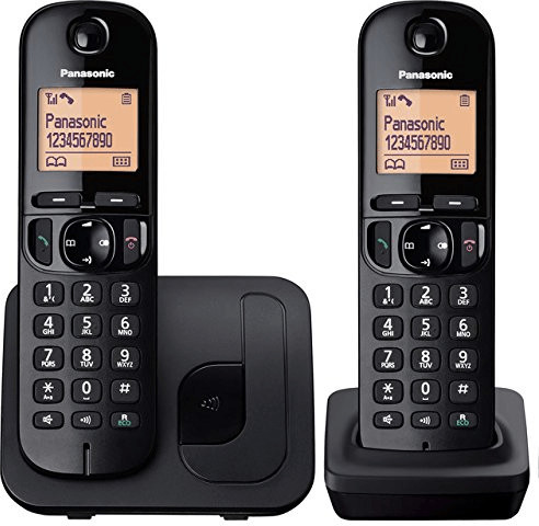 Panasonic KX-TGC212 Duo noir