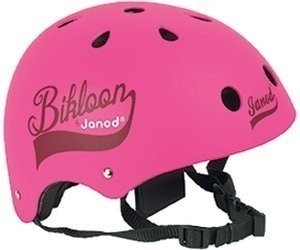 S J03272 Janod Bikloon Kinder Helm rosa für Fahrrad Laufrad Dreirad Gr 