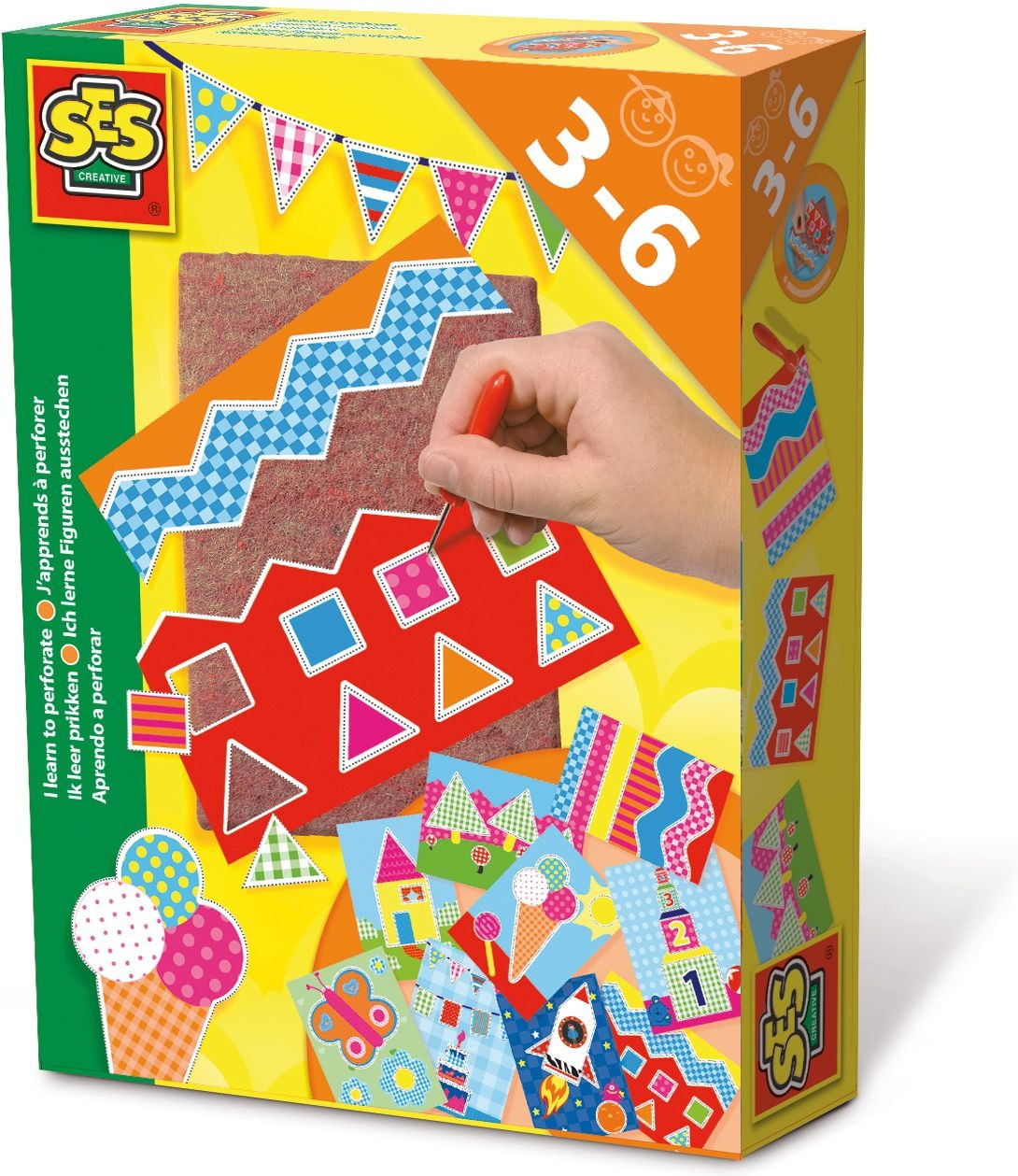 SES Creative J'apprends à poinçonner