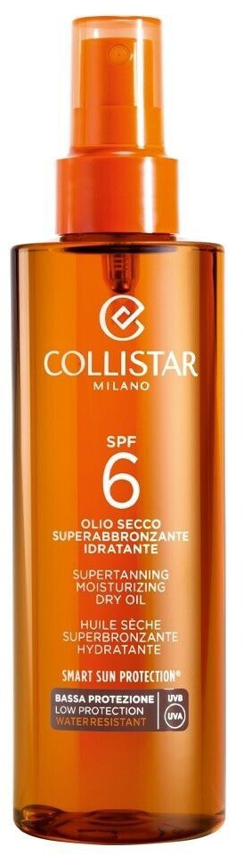 Collistar Supertanning Dry Oil SPF 6 (200 ml)