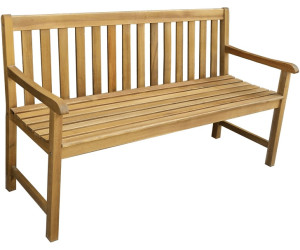 Hecht Classic Hardwood Wooden Garden Bench - 5ft