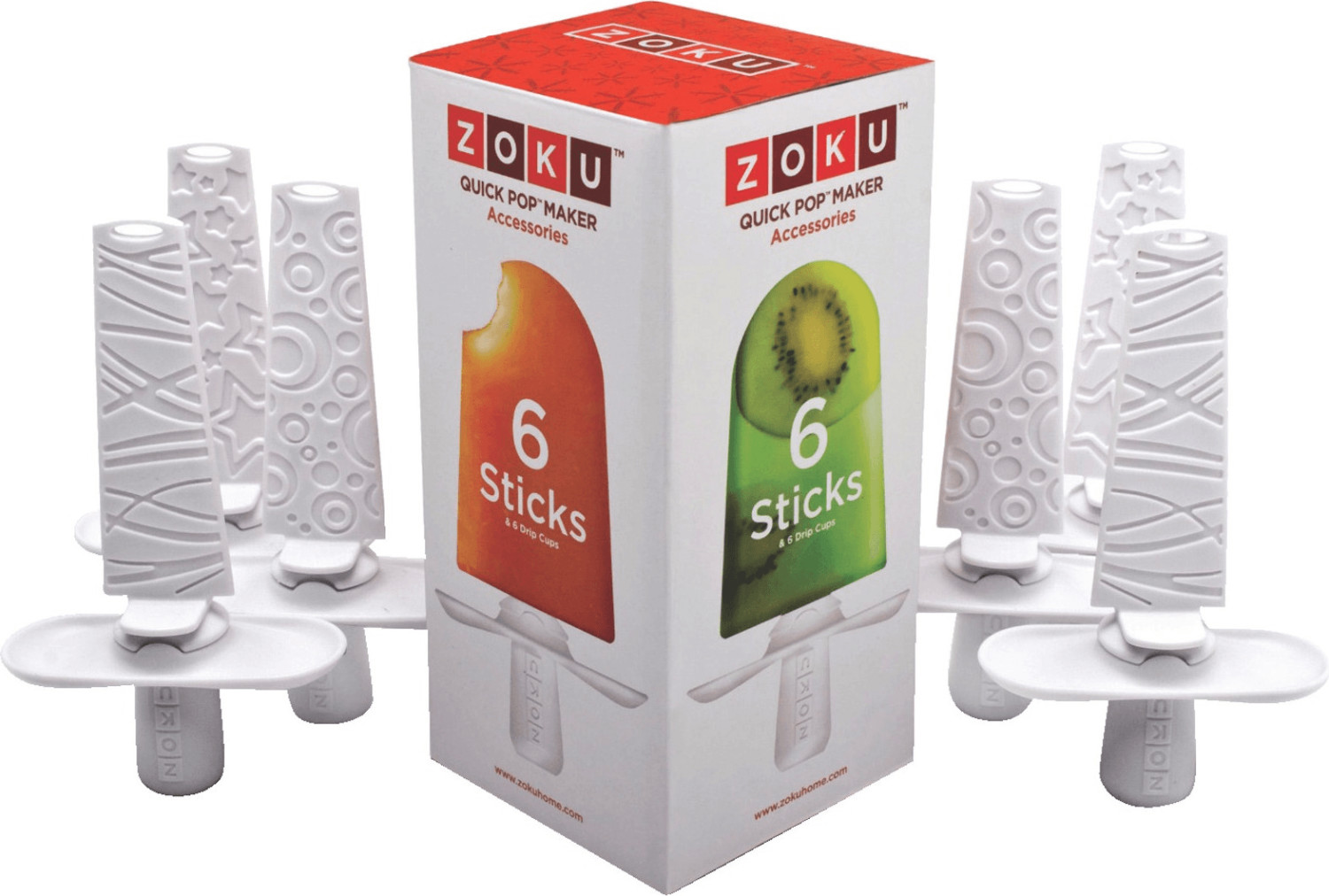 Zoku Set de 6 bâtonnets pour la Glacière (ZK102)