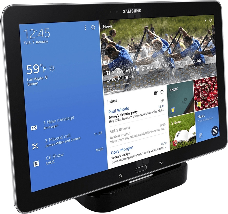 kwmobile Samsung Galaxy Note 10.1 Dockingstation