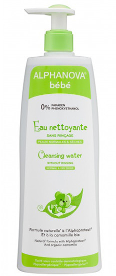 Alphanova Bébé Eau nettoyante (500 ml)