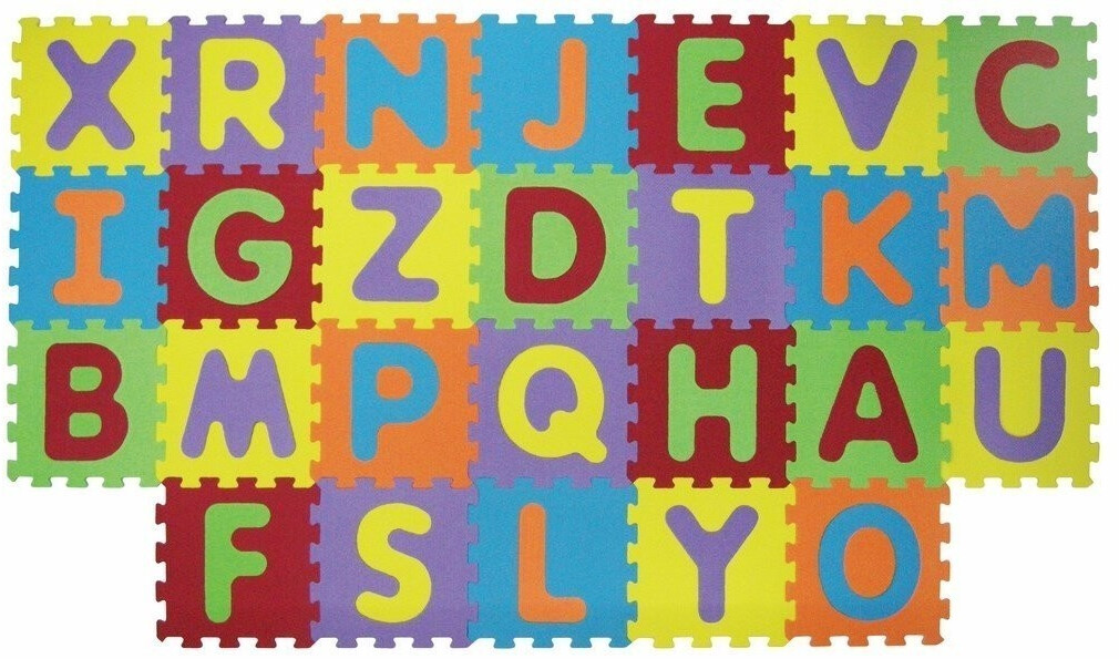 Ludi Tapis puzzle en mousse Lettres