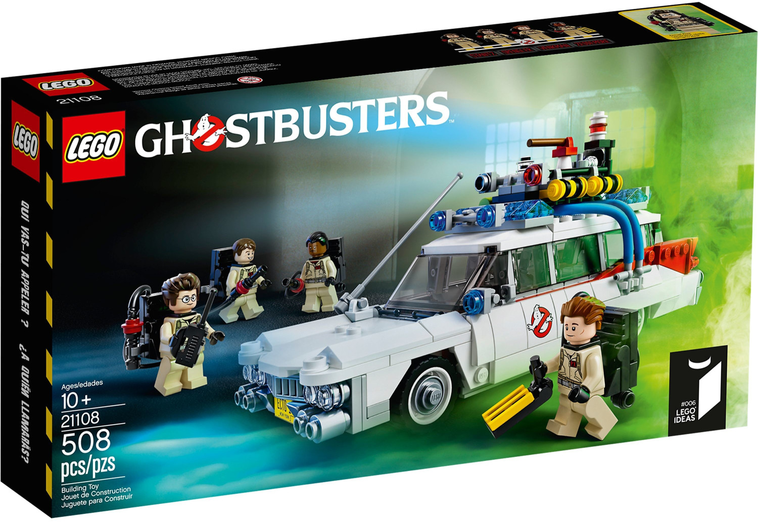 LEGO Ideas SOS Fant mes Ecto 1 21108 au meilleur prix sur