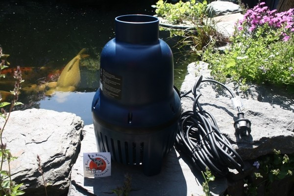 AquaForte HF 22000 l/h Rohrpumpe Teichpumpe Pumpe Bachlauf